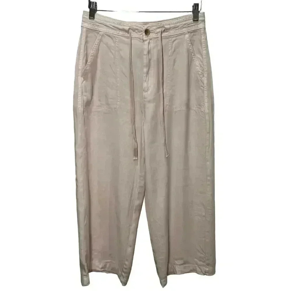 American Eagle Wide Leg Pink‎ Pants